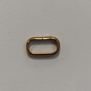 ANELLO CONGIUNZIONE )PASSANTE 8,5X4,0MM FILO MEZZOTONDO 1,5MM
