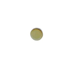 CASTONE TONDO OTTONE 8MM LISCIO