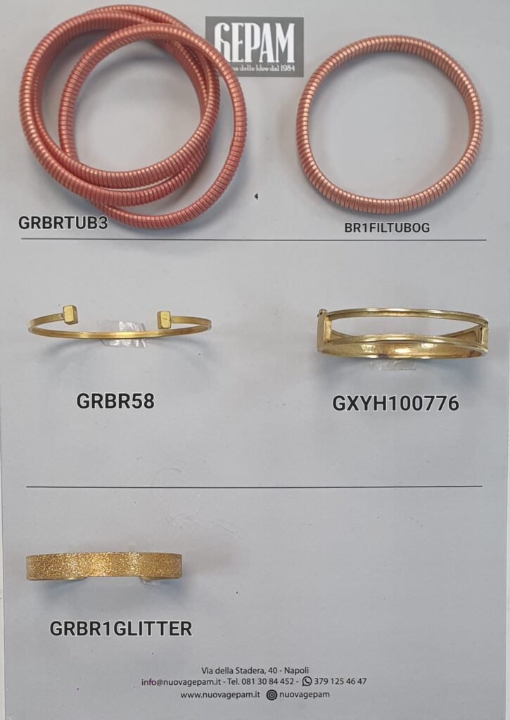 CARTELLA BRACCIALI N.3