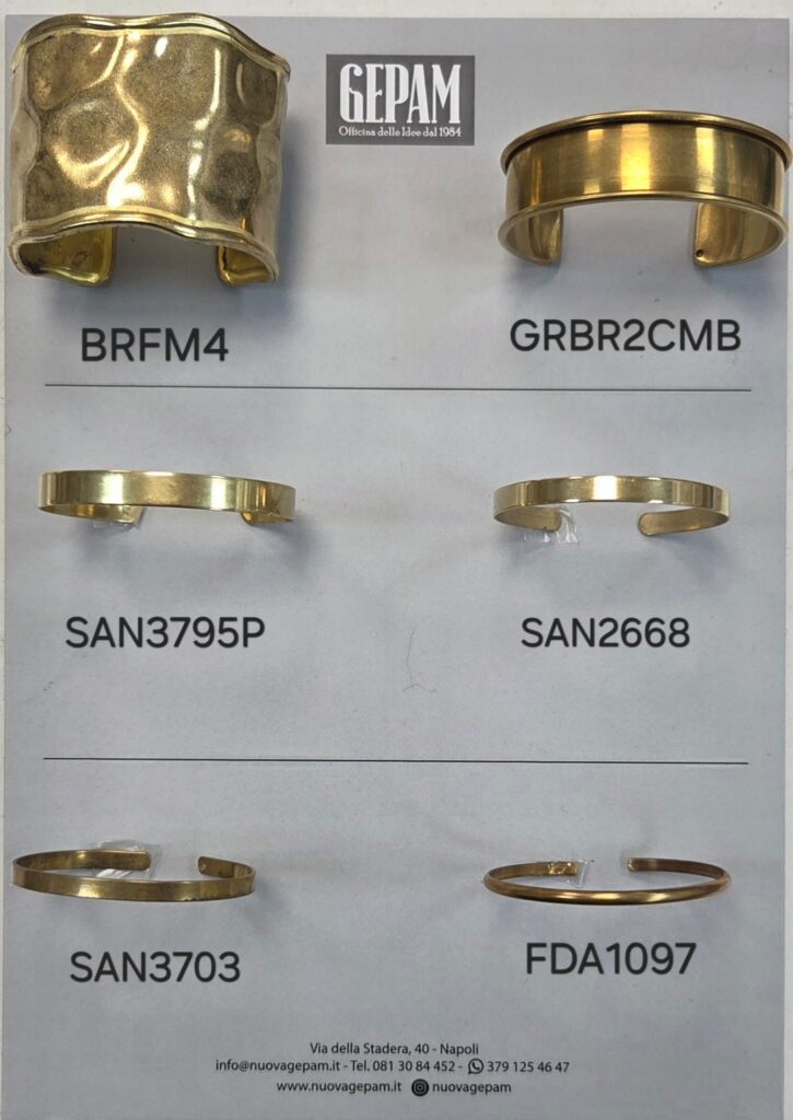 CARTELLA BRACCIALI N.9