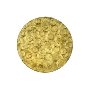 DISCO OTTONE MARTELLATO MM 36
