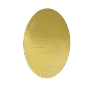 OVALE PIATTO 43X60 OTTONE