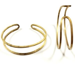 BRACCIALE DOPPIO FILO QUADRO 2X2 OTT. GREZZO