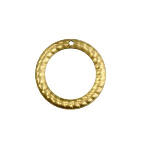 TONDO OTTONE IMBUTTITO RIGATO CON FORO MM26 EST. 19MMINT FINO ESAURIMENTO SCORTE