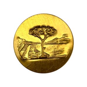 MEDAGLIA OTTONE MM.30 GOLFO DI NAPOLI