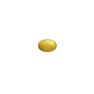 OVALE OTTONE 12X8MM