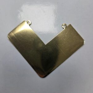 ROMBO OTTONE CON ASOLE 6X5CM
