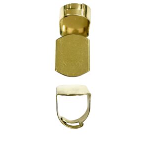 ANELLO MODELLO CHEVALIER OTTONE 23X18,5