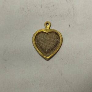 CUORE BOMBATO C.ANELLO IN RETE