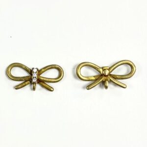FIOCCHETTO LISCIO CON ZIRCONE E ANELLINO 13X5