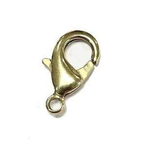 MOSCHETTONE OTTONE GREZZO MM.18,5