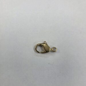 MOSCHETTONE OTTONE GREZZO 12MM SCHIACCIATO NEW