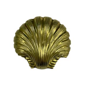 CONCHIGLIA OTTONE STAMPATO 60X55mm