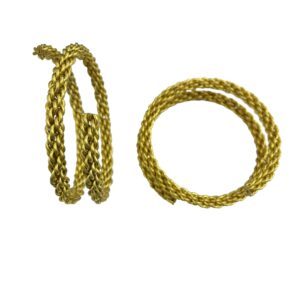 BRACCIALE (CERCHIO) INTRECCIATO 15FIL DIAMETRO INT.65 DOPPIO GIRO SPESSO 7MM