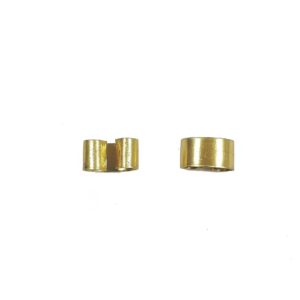 FASCETTA DOPPIO RICCIO 10,5X5 OTTONE