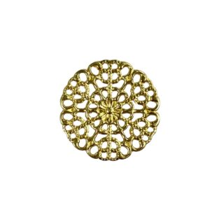 FILIGRANA TONDA OTTONE 15MM