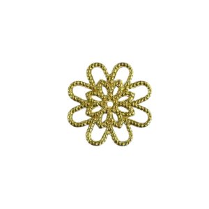 FILIGRANA OTTONE FIORE 16MM
