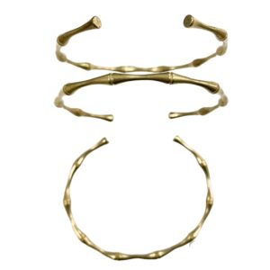 BRACCIALE OTTONE FUSIONE BAMBU