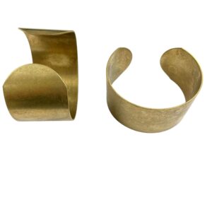 BRACCIALE OTTONE 35MM PIATTO