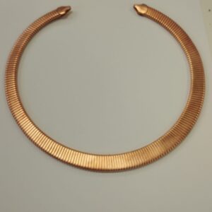 COLLANA TUBOGAS MM.12+20 DEGRADE FERRO RAMATO