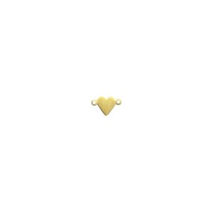 CUORE STAMPATO 6MM CON DOPPIO ANELLINO