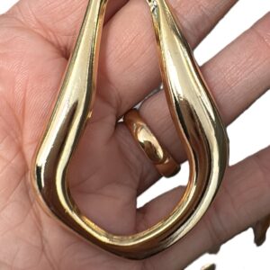 ELEMENTO OTTONE TRAFORATO A GOCCIA 55X45 LATO DESTRO