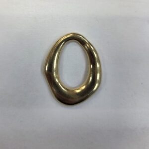 ELEMENTO OTTONE OVALE 25X32MM