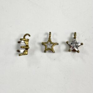 STELLINA ZIRCONE MM.7 C/CASTONE CRYSTAL