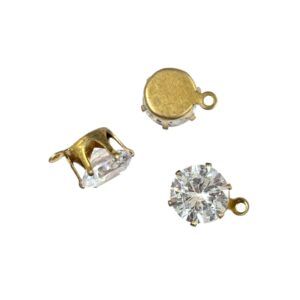 ZIRCONE CON CASTONE CON ANELLINO 8MM