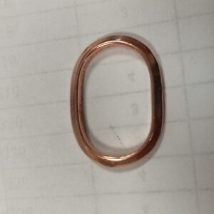 OVALE FUSIONE RAMATO 28X24
