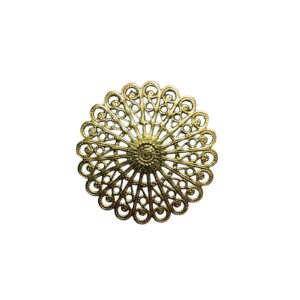 FILIGRANA TONDA OTTONE 36.5MM