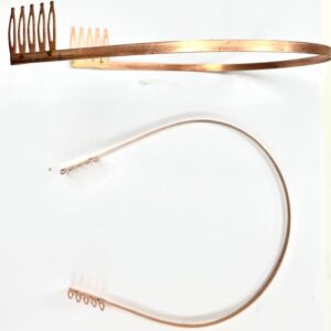 FRONTINO FERRO RAME 4.0 CON FIANCHINO 5DENTI