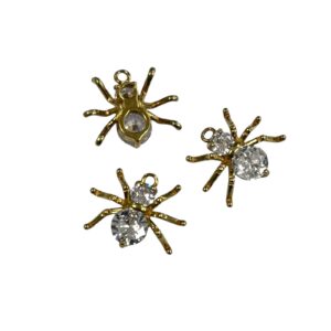 RAGNETTO OTTONE CON ZIRCONI MM18