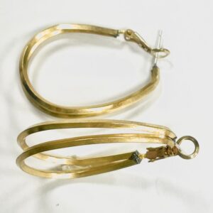 CERCHIO OVALE OTTONE 2FILI DORSO M.25X36
