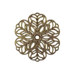 FILIGRANA OTTONE A FIORE 29MM