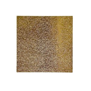 QUADRATO OTTONE GLITTER MM32