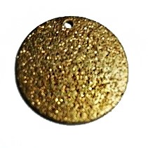 BOTTONE GLITTER CON FORO 16,5MM