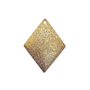 ROMBO GLITTER CONCAVO CON FORO MM.28,5X22.5