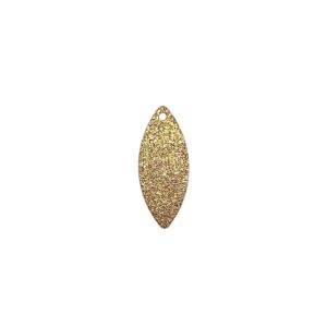 NAVETTA OTTONE GLITTER CON FORMO MM8X20