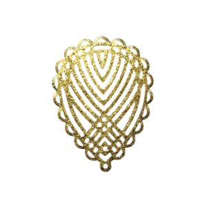 FILIGRANA GOCCIA GLITTER MM35X27