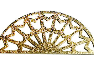 VENTAGLIO GLITTER MM35X15