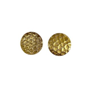 DISCO OTTONE MARTELLATO MM20 DOPPIA FACCIA CONCAVO