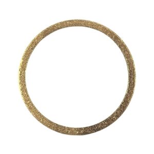 TONDO FORATO OTTONE GLITTER ESTERNO 34MM INTERNO 30MM