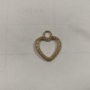 CUORICINO CHARMS ZIGRINATO