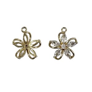 FIORE ZIRCONI MM11 CON ANELLINO