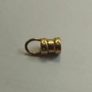 TERMINALE OTTONE PER BRACCIALI E COLLANE 1.5 MM