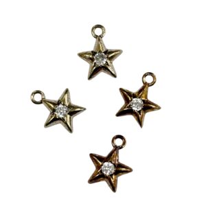 MINI CHARMS STELLA 3D MM8 CON ZIRCONE E ANELLINO