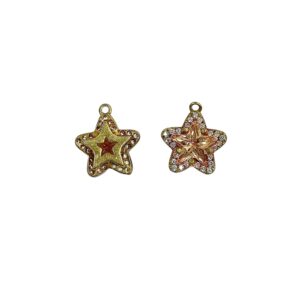 STELLINA PAVE' C/ZIRCONE CENTR. AMBRA