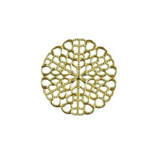 FILIGR. OTTONE TRAFORATO MM.25