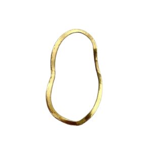 OVALE OTTONE IRREGOLARE 22X38